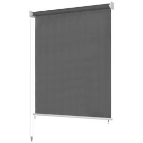 Outdoor Roller Blind 63"x90.6" Anthracite