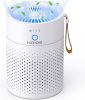 KOIOS Air Purifiers for Small Room Bedroom Office with Handle H13 Ture HEPA Filter Air Cleaner Remove Dust, Pet Dander, Wildfire, Smoke, Pollen, 3 Fan