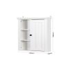 Bathroom Wooden Wall Cabinet with a Door 20.86x5.71x20 inch