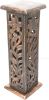 Wooden Incense Burner Stick Stand Holder Burner | Four Stick Holder Tray | Hand Carved Flower Design | Ash Catcher |12 Inches | Home Fragrance | Aroma