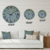 Designart 'Transparent Waves With Sunny Water Reflecting Gentle Sunshine II' Modern Wood Wall Clock