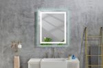 36*28 LED Mirror for Bathroom with Lights; Dimmable; Anti-Fog; Lighted Bathroom Mirror with Smart Touch Button; Memory Function