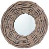 Mirrors 3 pcs 5.9" Wicker