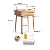 Dresser Bistro Table dresser 100% solid table table desk top table dresser compact dresser accessories storage width 60cm storage drawer natural wood