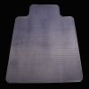 90 x 120 x 0.22cm PVC Home-use Protective Mat Chair Pad with Nail for Floor Chair Transparent