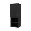 Praia Medicine Cabinet, Four Shelves Single Door Cabinet, Metal Handle