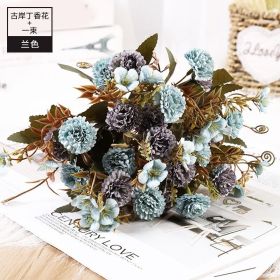 11pcs Bouquet Of DRIED Flowers ROSE Roses Bouquet Of Natural Air Dried Nordic Wind Wedding Home Decoration Valentine&#39;s Day Gift (Color: b, size: 11pcs)