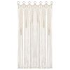 Boho Macrame Curtain for Window Doorway Room Divider Large Long Macrame Wall Hanging Bohemian Home Wedding Decor