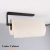 Adhesive Paper Towel Holders Under Cabinet for Kitchen Wall Mount Aluminum Toilet Paper Holder