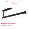 Paper Towel Holder Under Cabinet, Adhesive Stailess Steel Paper Towel Rolls Holder Wall Mount for Kitchen Bathroom