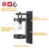 Inowel Wall Lights Outdoor Lantern with Dusk to Dawn Sensor E26 Bulb (Not Include) Max 28W 32331